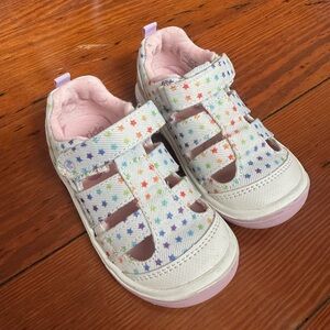 Stride Rite Hadley Rainbow Star Shoes